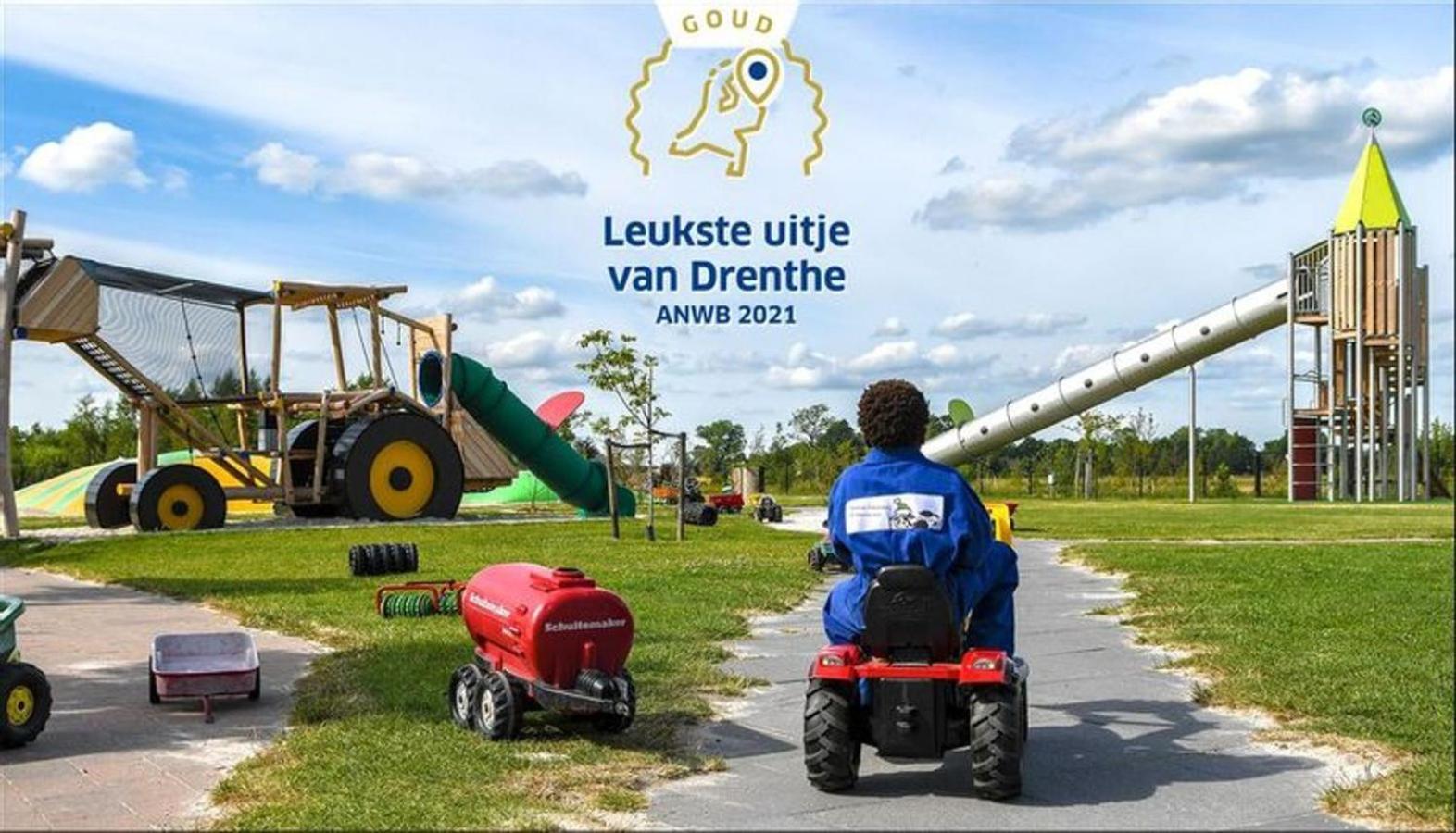 Vakantiewoning De Oeverzwaluw In Hartje Drenthe, Met Airco! Zwiggelte 외부 사진
